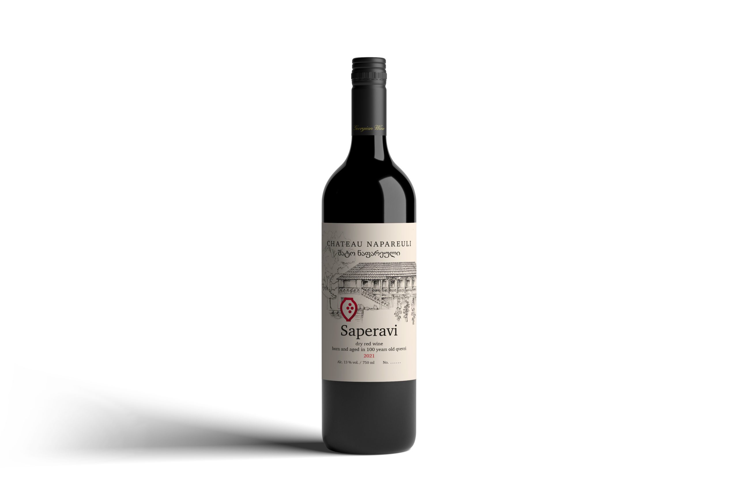 Saperavi Qvevri 2021 - czerwone wytrawne winoo